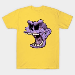 Zombie Head With Maggots T-Shirt